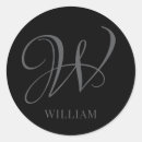 Search for grey monogram stickers Black