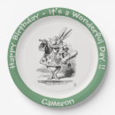 Search for alice wonderland white rabbit plates Vintage