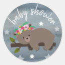 Search for sleepy stickers Baby shower