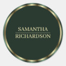 Search for green border stickers Minimalist