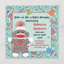 Search for sock monkey baby shower invitations Babies