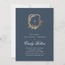 Search for monogram bridal shower invitations Traditional