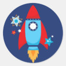 Search for blue rocket stickers Space