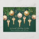 Search for real estate christmas postcards Customer appreciation