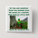 Search for cute irish square badges Leprechaun