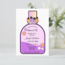 Search for minimalist sweet 16 invitations Purple