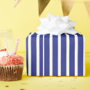 Search for navy blue stripes wrapping paper Classic