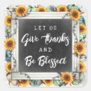 Search for thanksgiving envelope seals Sunflowers
