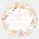 Search for love in bloom stickers Bohemian