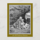 Search for kids drawing christmas cards Vintage