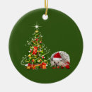 Search for hedgehog christmas tree decorations Santa
