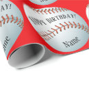 Search for baseball wrapping paper Coach