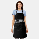 Search for mother and son aprons Father