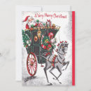 Search for carriage christmas cards Santa