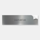 Search for brush bumper stickers Brushed metal