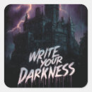 Search for haunted castle stickers Gothic