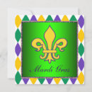 Search for mardi gras invitations Gold