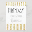 Search for formal sweet 16 invitations Gold