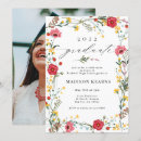 Search for wildflower graduation invitations Flowers