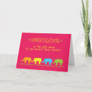 Search for elephant baby congratulations cards Girl