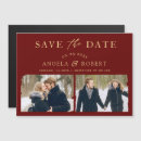 Search for red gold save the dates Ztraditional