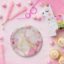 Search for pink marble plates Bridal shower