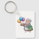 Search for old lady key rings Cute nana birthday