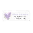 Search for valentines day hearts return address labels Girl baby shower