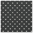 Search for black and white hearts fabric Pattern