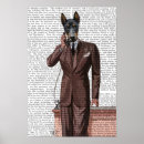 Search for doberman painting posters Flowers