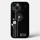 Search for dandelion iphone cases White