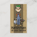 Search for odd jobs business cards Handy man