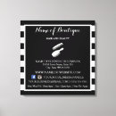 Search for black and white stripes canvas prints Trendy