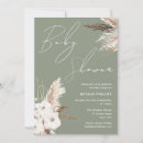 Search for green baby shower invitations Sage