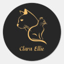 Search for elegant cat stickers Kitty
