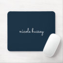 Search for navy blue mouse mats Script