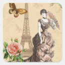 Search for french fashions stickers Vintage
