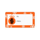 Search for winter sports return address labels Isu bengals christmas