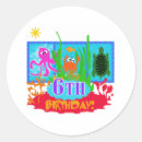 Search for undersea stickers Birthday
