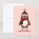 Search for merry christmas penguin postcards Cute