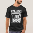 Search for 41st birthday tshirts 1981
