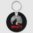 Search for black cat key rings Haunted night