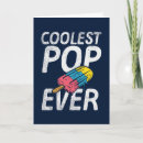 Search for coolest dad cards Typography