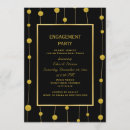 Search for bead party invitations Gold