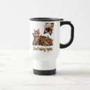 Search for kittens travel mugs Crazy cat lady