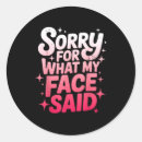 Search for sorry stickers Funny