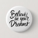 Search for dreams round badges Inspirational