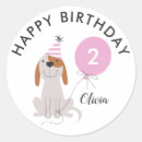 Search for pink dog stickers Animal