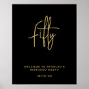 Search for 50th birthday posters Celebration