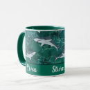 Search for sharks mugs Sea